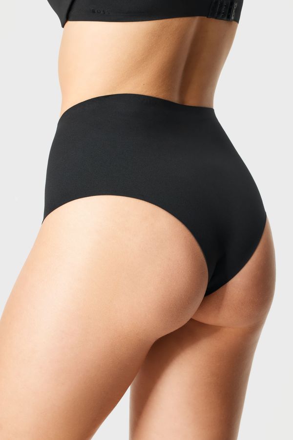 HUGO BOSS Klasične gaćice BOSS Laser Cut s visokim strukom