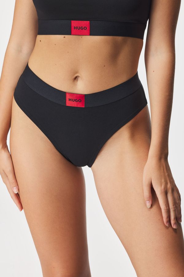 HUGO BOSS Klasične gaćice HUGO Red Label s visokim strukom