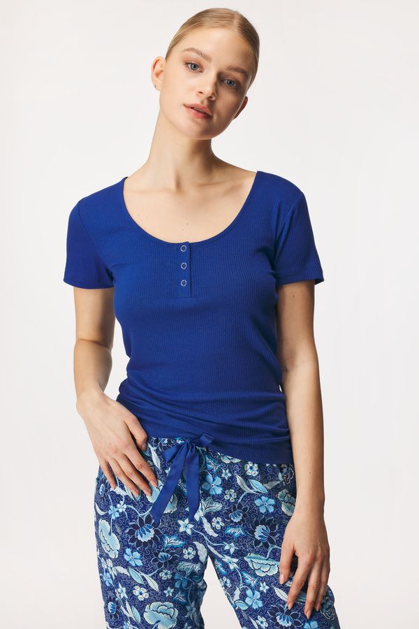 Hunkemöller Majica za spavanje Henley