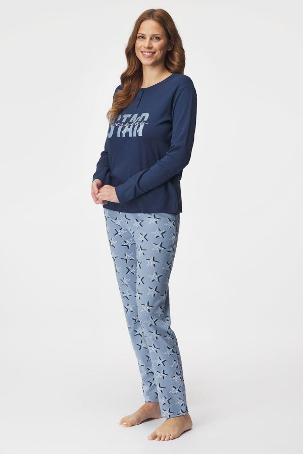 Il Granchio Pamučna pidžama Everyday star duga