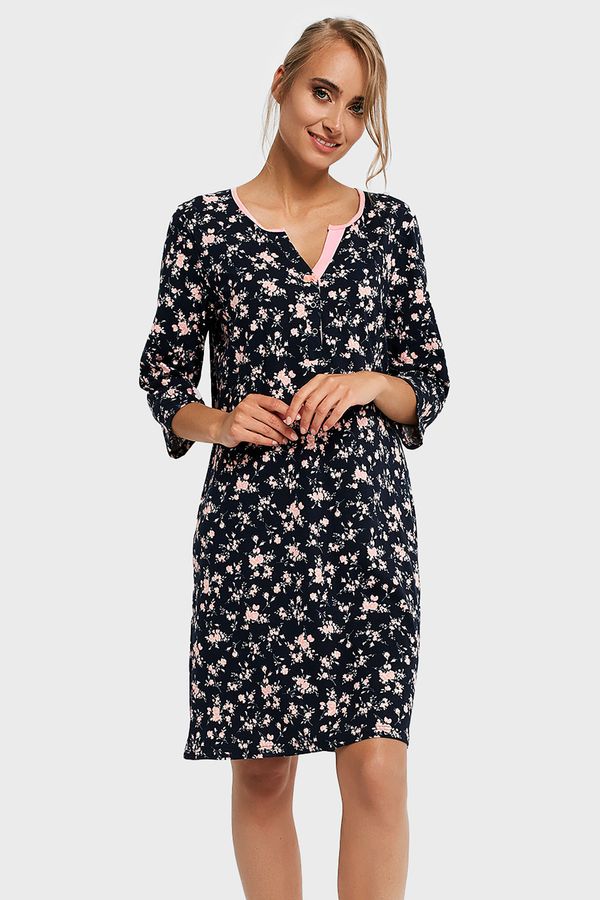 Italian Fashion Pamučna spavaćica za dojilje Leonia kratka