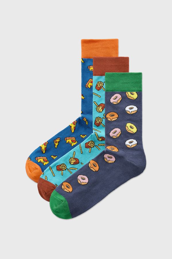 Jack & Jones 3PACK Čarape JACK AND JONES Junky visoke