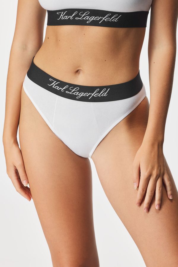 Karl Lagerfeld Klasične gaćice Karl Lagerfeld Hotel s visokim strukom