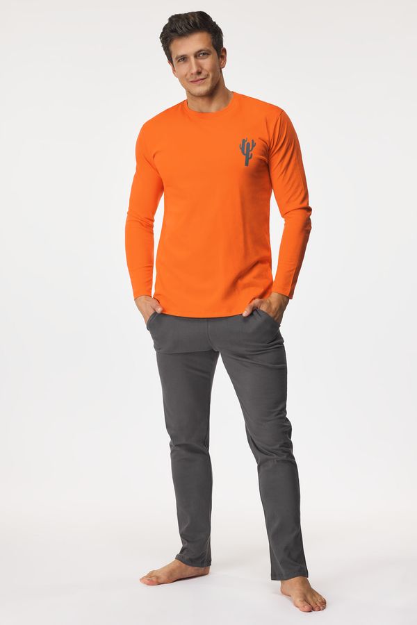 L -  L Pamučna pidžama Zander duga