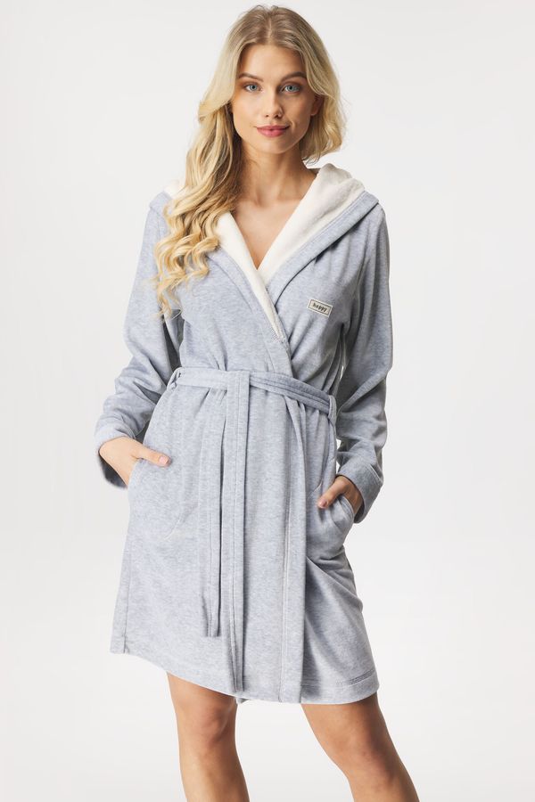 L -  L Ženski ogrtač Happy