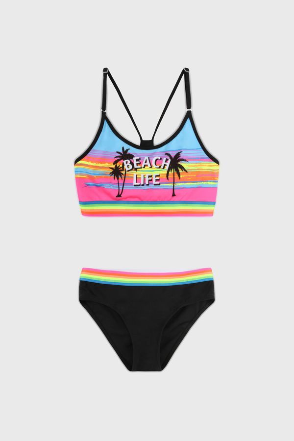 Madora Dvodijelni kupaći kostim za djevojčice Beach life