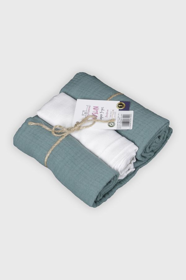 Matex I. 3PACK Pelena Muselin Blue