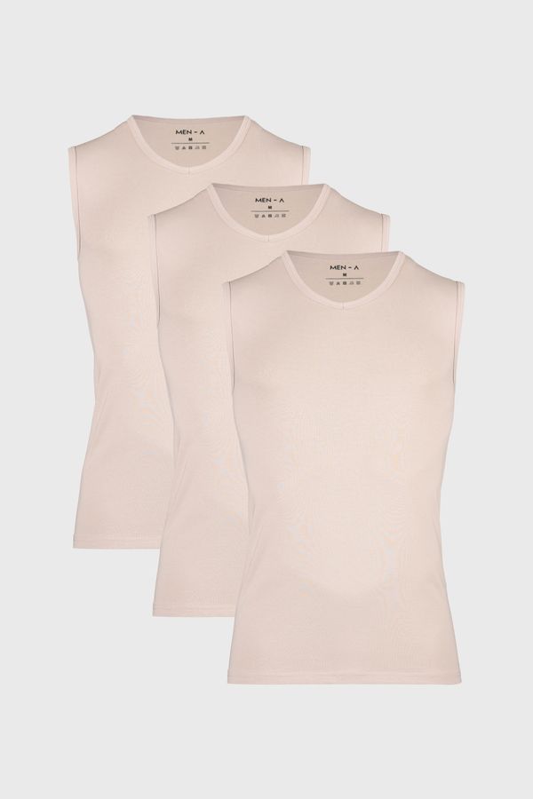 MEN-A 3PACK Pamučna potkošulja MEN-A Jared II