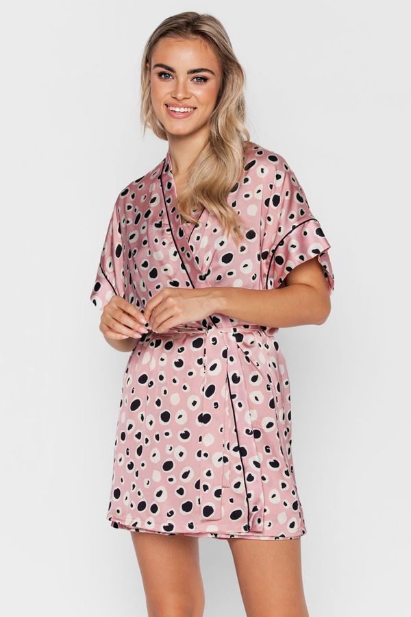 Mija Vu Satenski ogrtač Kind of Crazy kratki