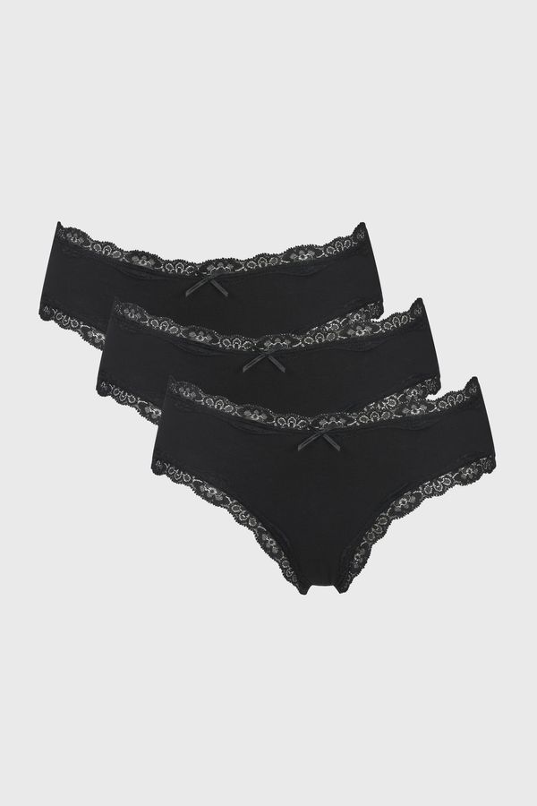 Pieces 3PACK Klasične gaćice Pieces Nola