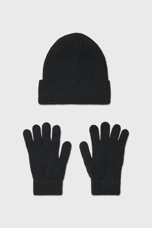 Pieces Komplet kapa i rukavice Pieces Hood