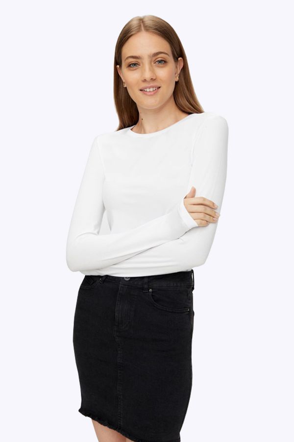 Pieces Ženska majica Pieces Sirene dugih rukava