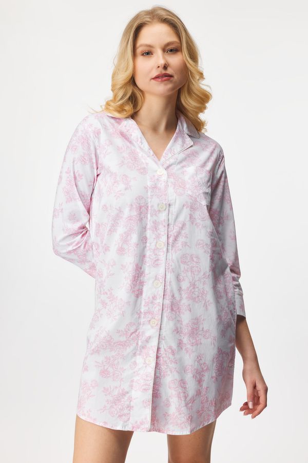 Ralph Lauren Ženska spavaćica Ralph Lauren Rose Flowers