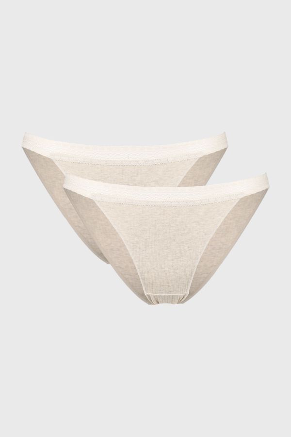 Sloggi 2PACK Klasične gaćice Sloggi Go Ribbed Organic