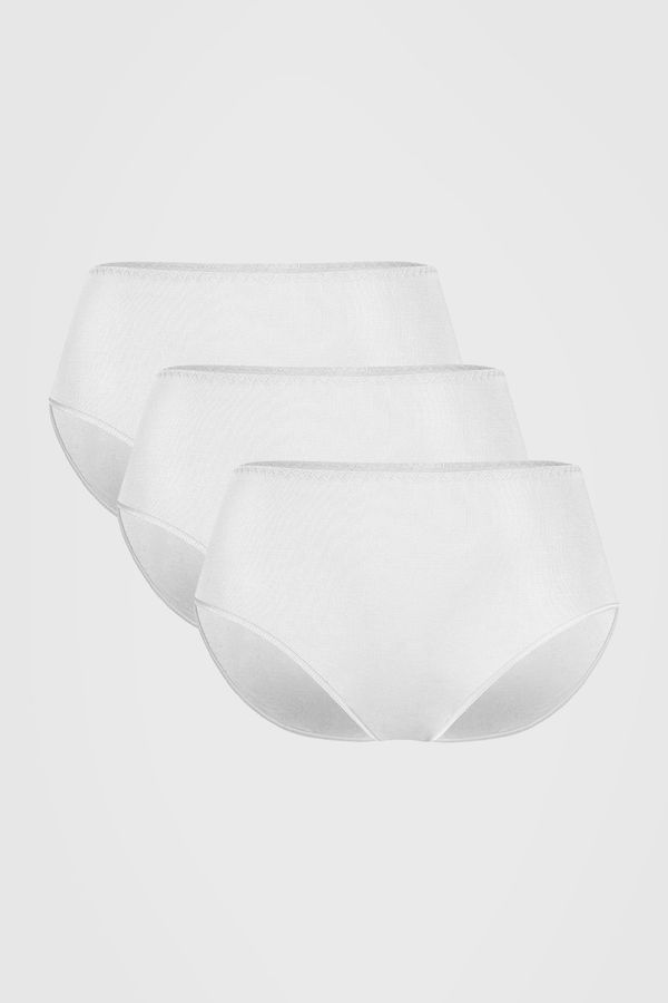 Teyli 3PACK bambus gaćica višeg struka Dita