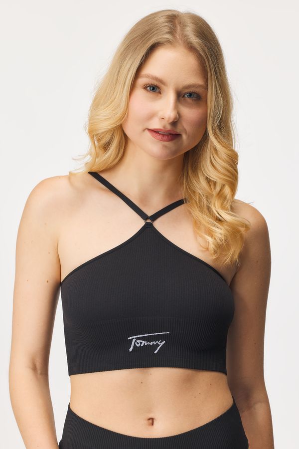 Tommy Hilfiger Grudnjak Tommy Hilfiger Halter Signature Bralette