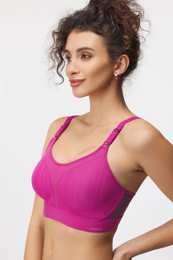 Triumph Sportski grudnjak Triumph Triaction Extreme Lite ružičasti