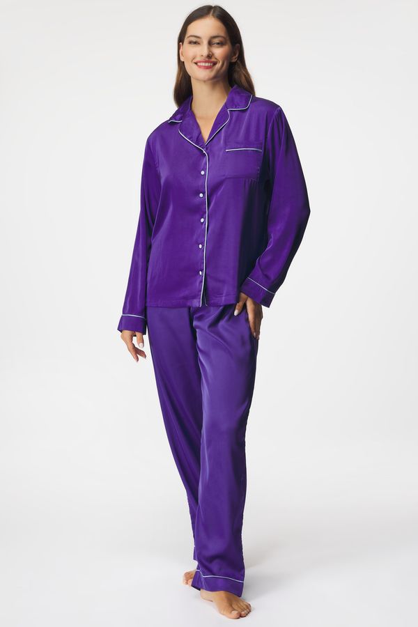 Unikat Satenska pidžama Demi duga