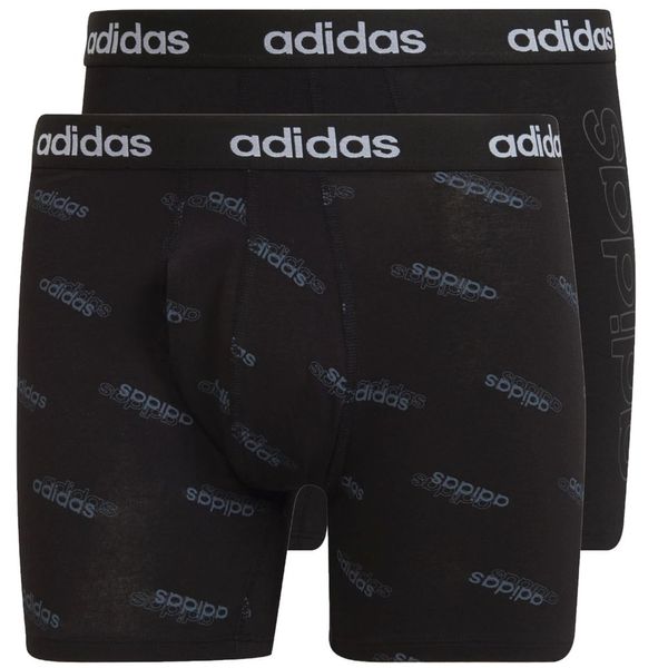 Adidas Adidas essentials logo boxer brief 2 pack h35741