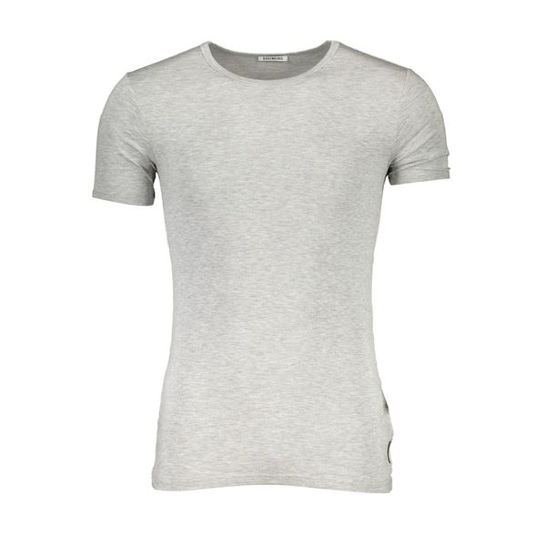 Bikkembergs BIKKEMBERGS GRAY MEN'S EXTERNAL T-SHIRT