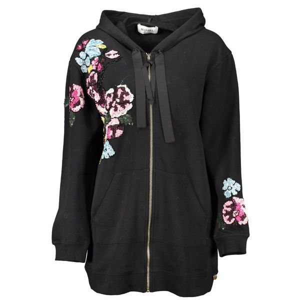Blugirl BLUGIRL SWEATSHIRT WITH ZIP WOMAN BLACK