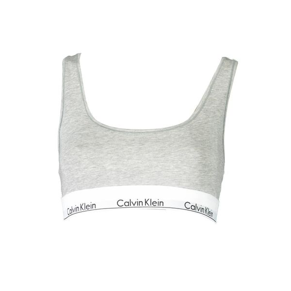Calvin Klein CALVIN KLEIN BALCONY BRA WOMAN GRAY