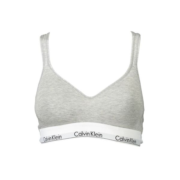 Calvin Klein CALVIN KLEIN BALCONY BRA WOMAN GRAY
