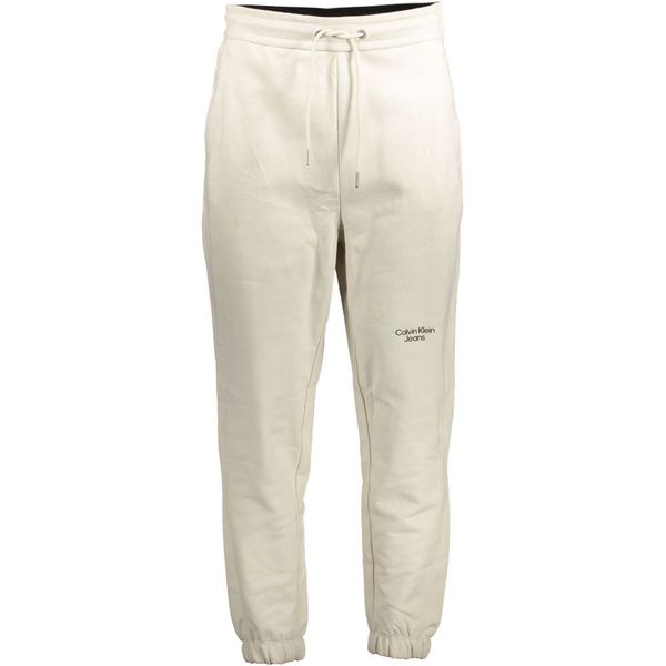 Calvin Klein CALVIN KLEIN BEIGE MEN'S TROUSERS