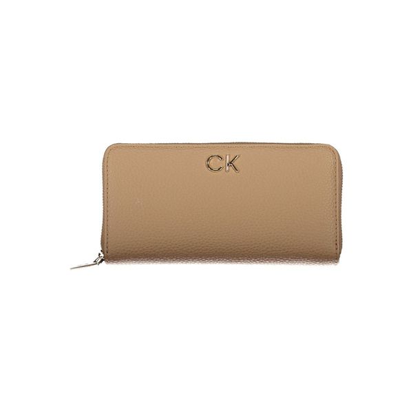 Calvin Klein CALVIN KLEIN BEIGE WALLET FOR WOMEN