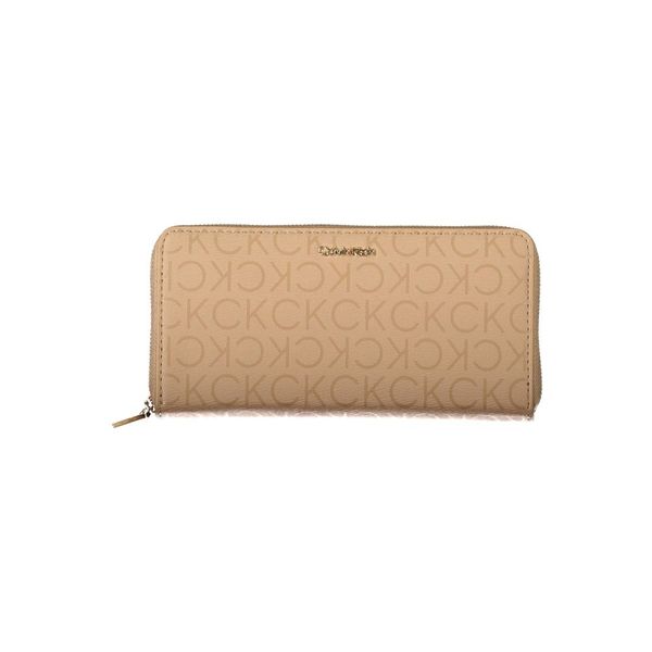 Calvin Klein CALVIN KLEIN BEIGE WALLET FOR WOMEN