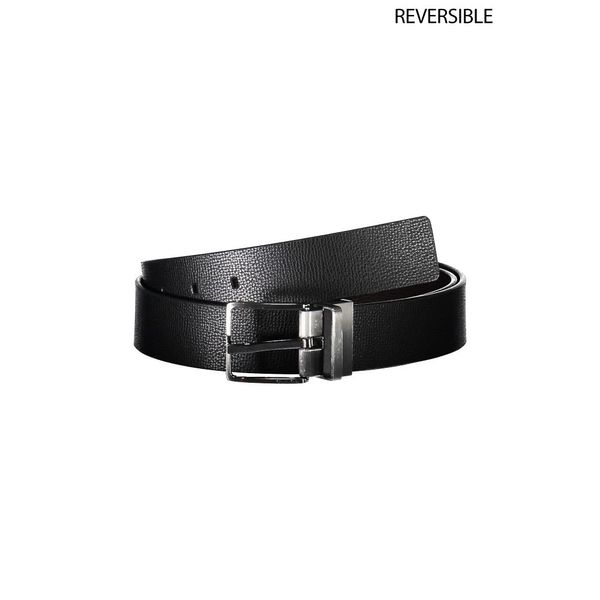 Calvin Klein CALVIN KLEIN BLACK MAN LEATHER BELT
