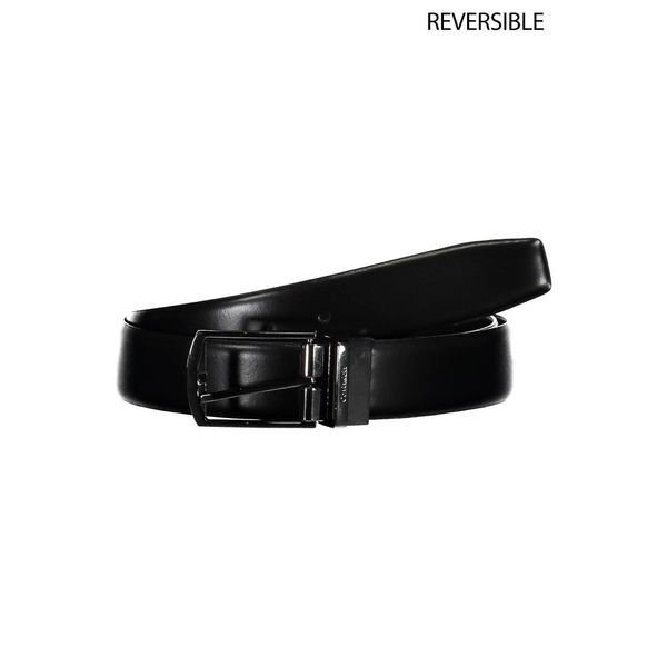 Calvin Klein CALVIN KLEIN BLACK MAN LEATHER BELT