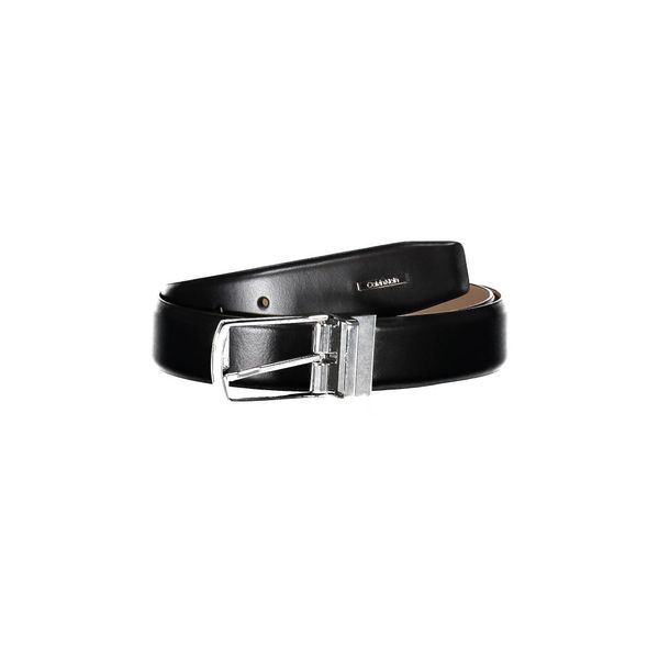 Calvin Klein CALVIN KLEIN BLACK MAN LEATHER BELT