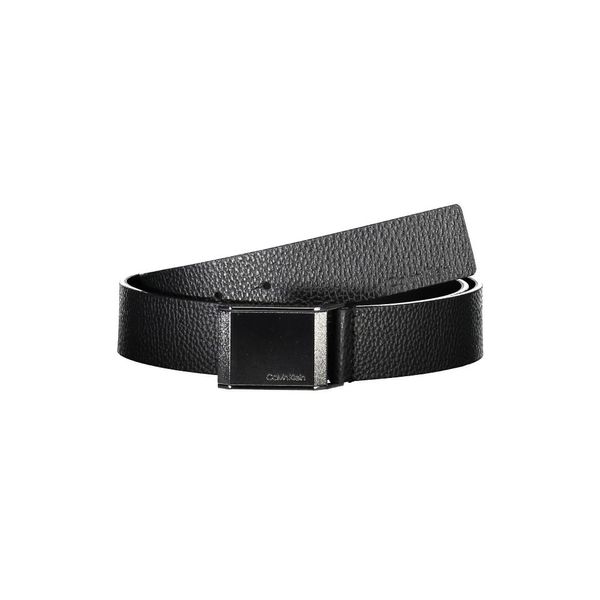 Calvin Klein CALVIN KLEIN BLACK MAN LEATHER BELT