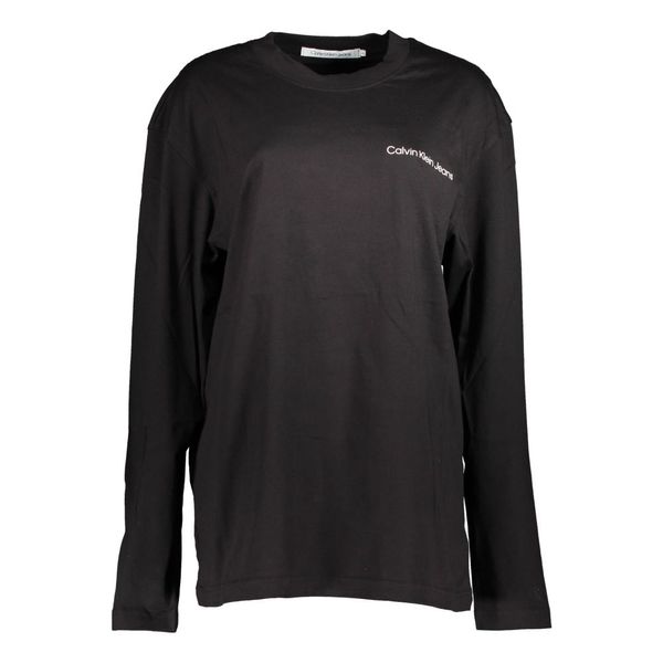Calvin Klein CALVIN KLEIN BLACK MAN LONG SLEEVE T-SHIRT