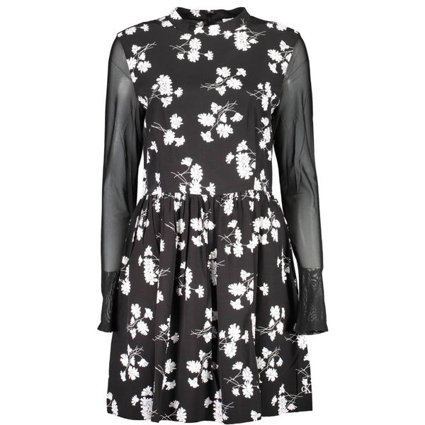 Calvin Klein CALVIN KLEIN BLACK WOMAN SHORT DRESS