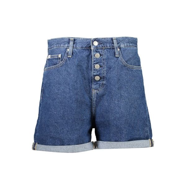 Calvin Klein CALVIN KLEIN JEANS SHORT WOMAN BLUE