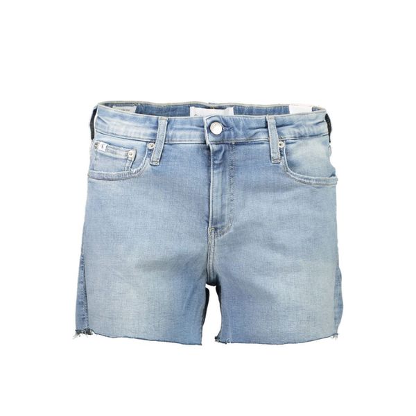 Calvin Klein CALVIN KLEIN JEANS SHORT WOMAN LIGHT BLUE