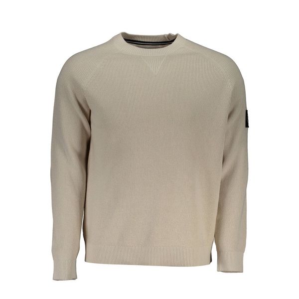 Calvin Klein CALVIN KLEIN MAN BEIGE SWEATER