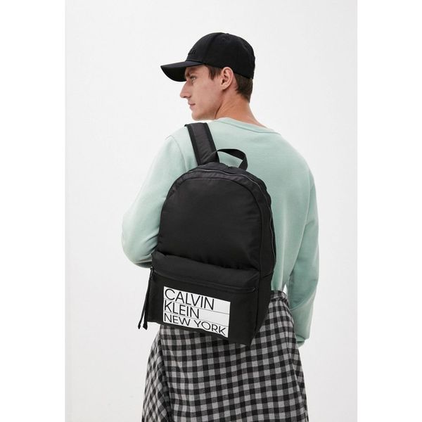 Calvin Klein CALVIN KLEIN MEN'S BLACK BACKPACK