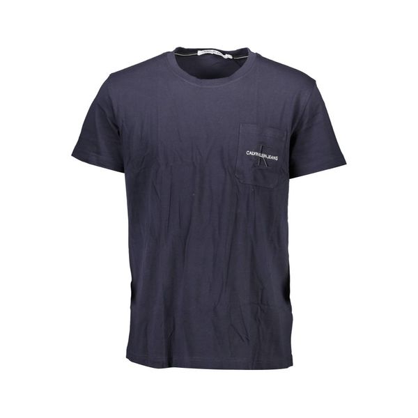 Calvin Klein CALVIN KLEIN MEN'S SHORT SLEEVE T-SHIRT BLUE