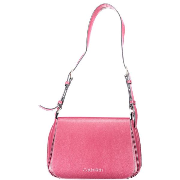 Calvin Klein CALVIN KLEIN RED WOMAN SHOULDER BAG