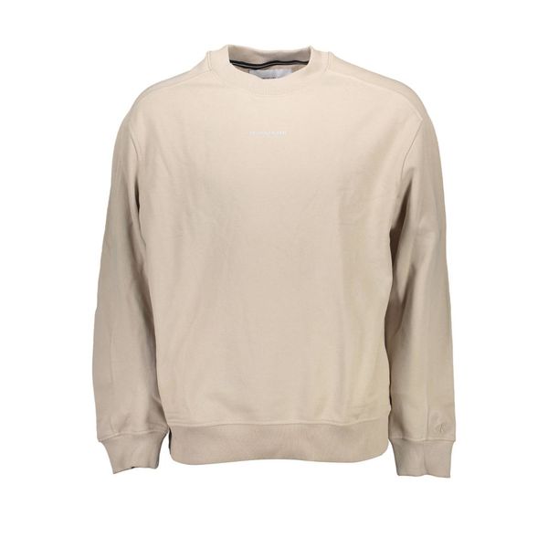 Calvin Klein CALVIN KLEIN SWEATSHIRT WITHOUT ZIP MAN BEIGE
