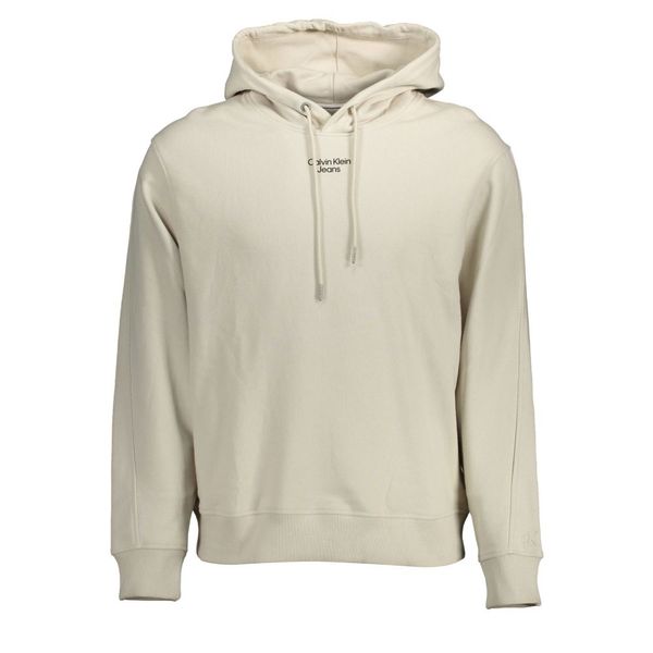 Calvin Klein CALVIN KLEIN SWEATSHIRT WITHOUT ZIP MAN BEIGE