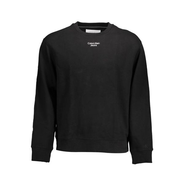 Calvin Klein CALVIN KLEIN SWEATSHIRT WITHOUT ZIP MAN BLACK