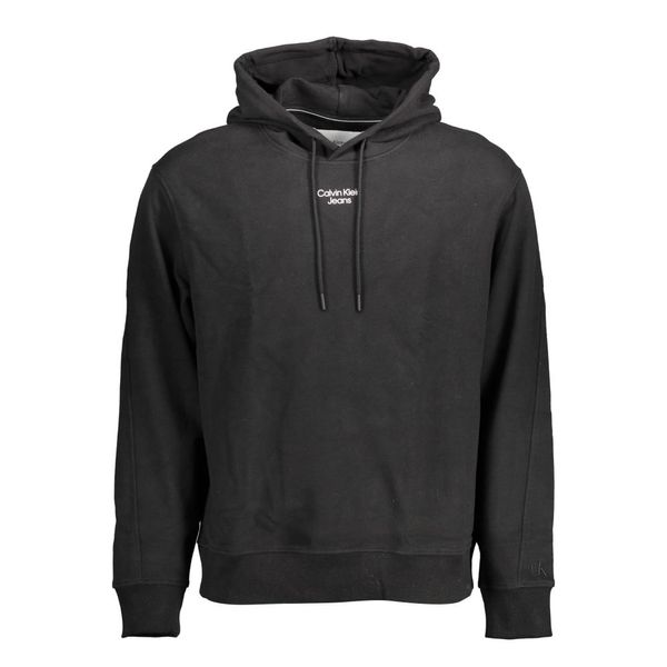 Calvin Klein CALVIN KLEIN SWEATSHIRT WITHOUT ZIP MAN BLACK