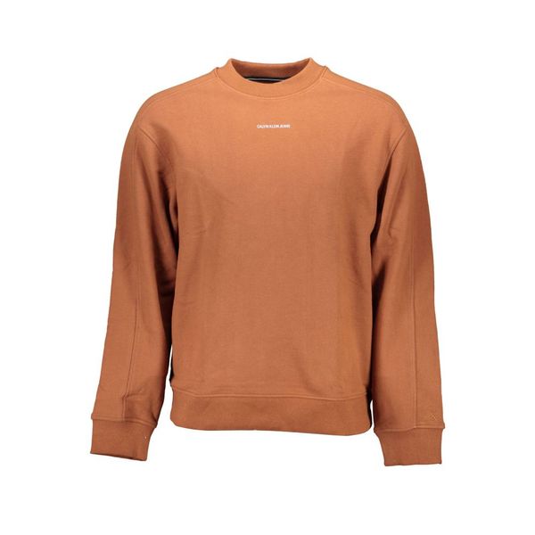 Calvin Klein CALVIN KLEIN SWEATSHIRT WITHOUT ZIP MAN BROWN