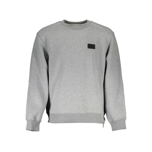 Calvin Klein CALVIN KLEIN SWEATSHIRT WITHOUT ZIP MAN GRAY
