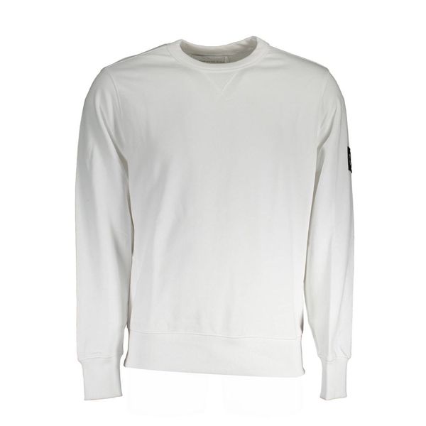 Calvin Klein CALVIN KLEIN SWEATSHIRT WITHOUT ZIP MAN WHITE