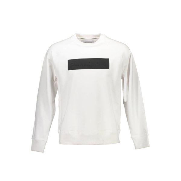 Calvin Klein CALVIN KLEIN SWEATSHIRT WITHOUT ZIP MAN WHITE
